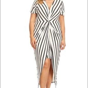 Vibe Twist Front Dress Plus Size